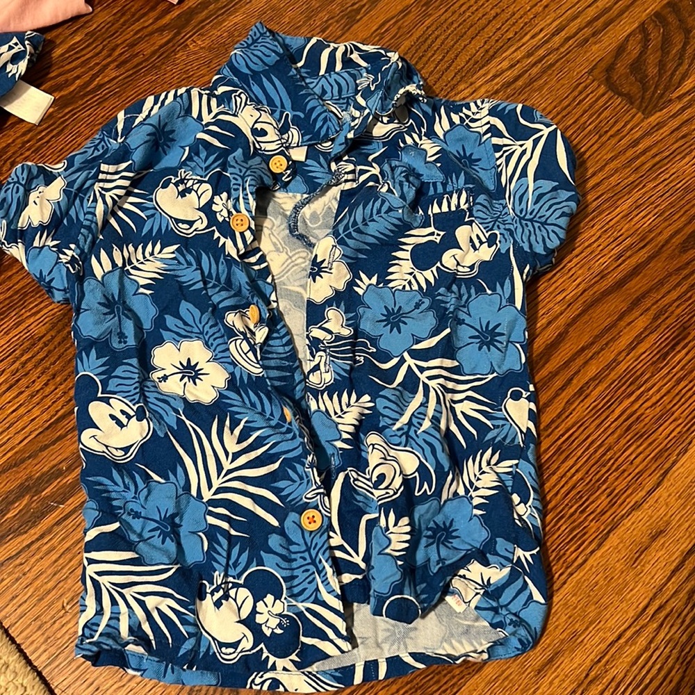 Disney Hawaiian shirt